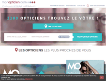 Tablet Screenshot of monopticien.com
